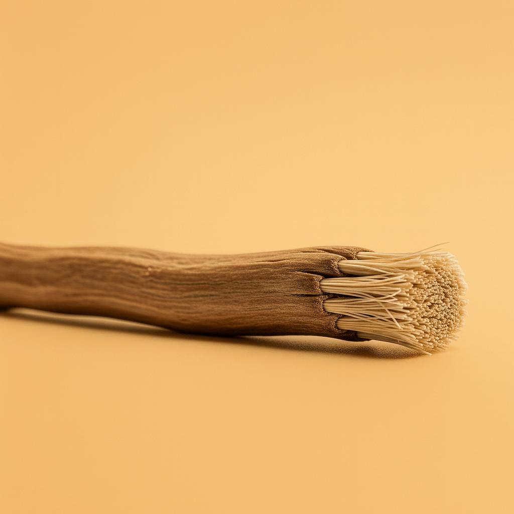 Miswak Zahnbürste – Natürlich, antibakteriell & plastikfrei - Bamboria