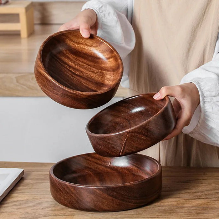 Nocca Bowl - Walnussholz Handmade - Bamboria
